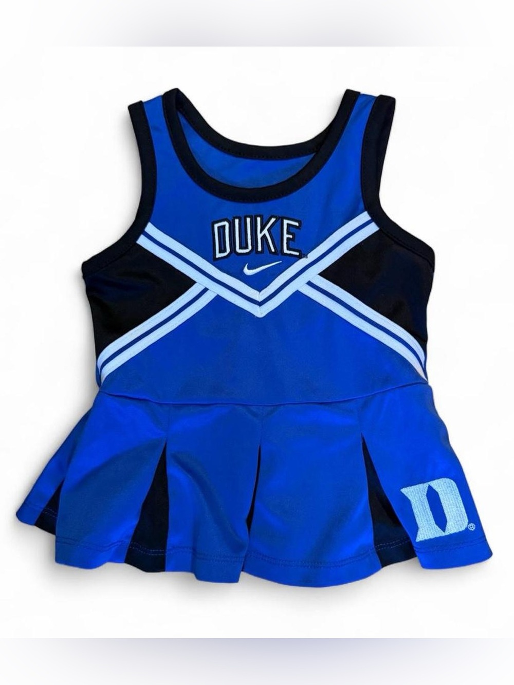 Nike Duke Blue and Black Cheer Dress